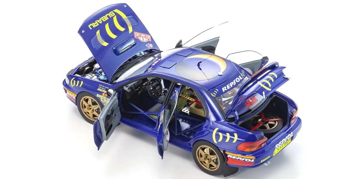 Subaru Impreza Carlos Sainz Winner Monte Carlo 1995, model sa otvorenim vratima
