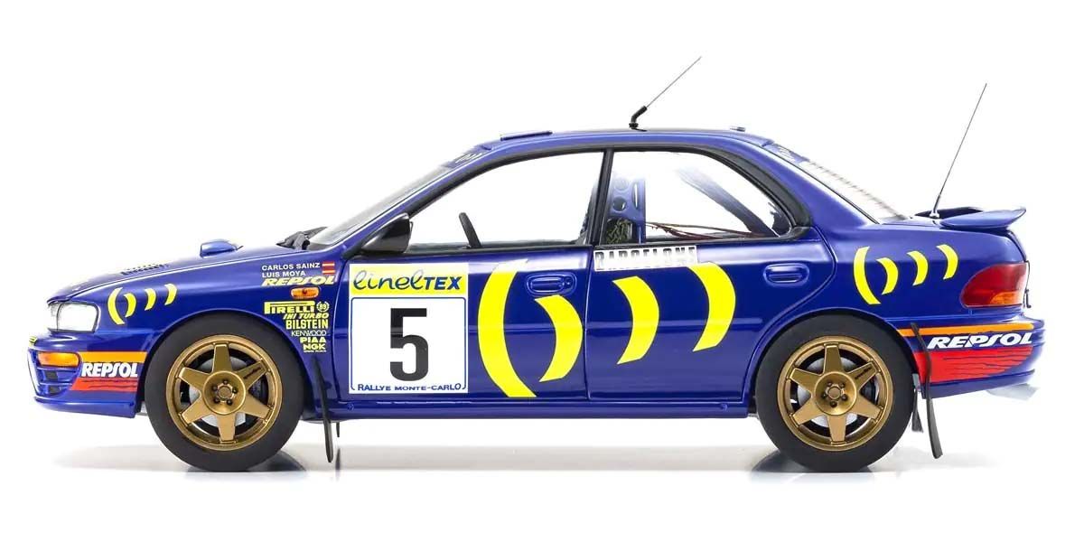 Subaru Impreza Carlos Sainz Winner Monte Carlo 1995, bočni pogled na model