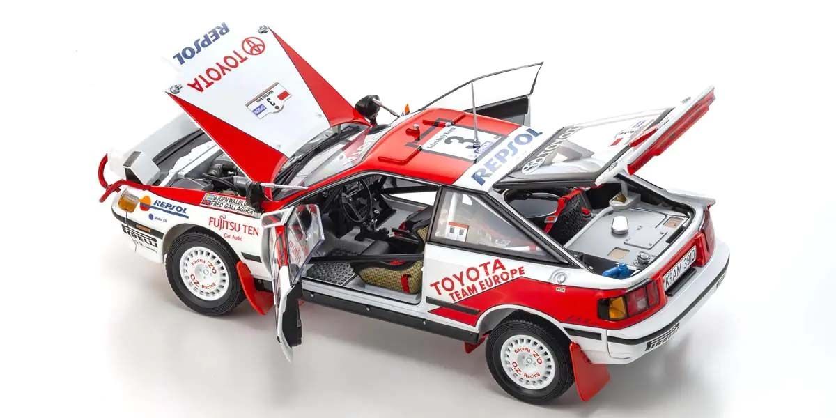 Otvorena vrata Toyota Celica GT-Four B.Waldegard Winner Safari 1990