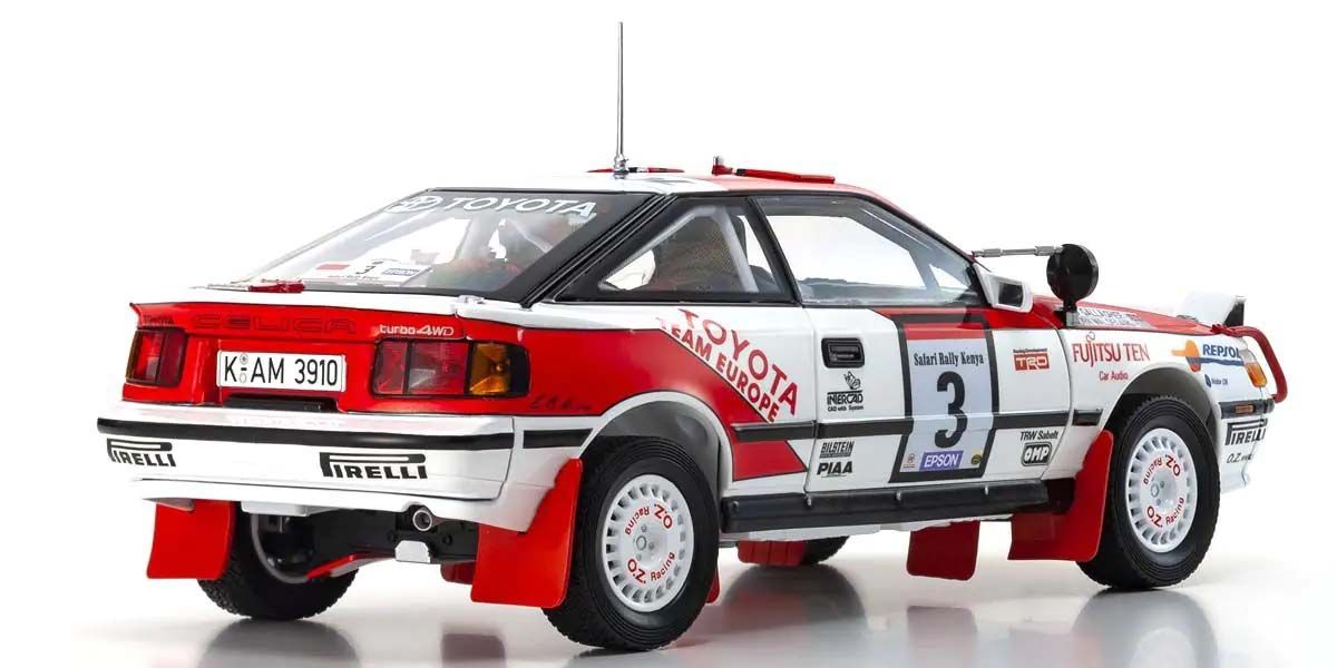 Stražnji pogled Toyota Celica GT-Four B.Waldegard Winner Safari 1990
