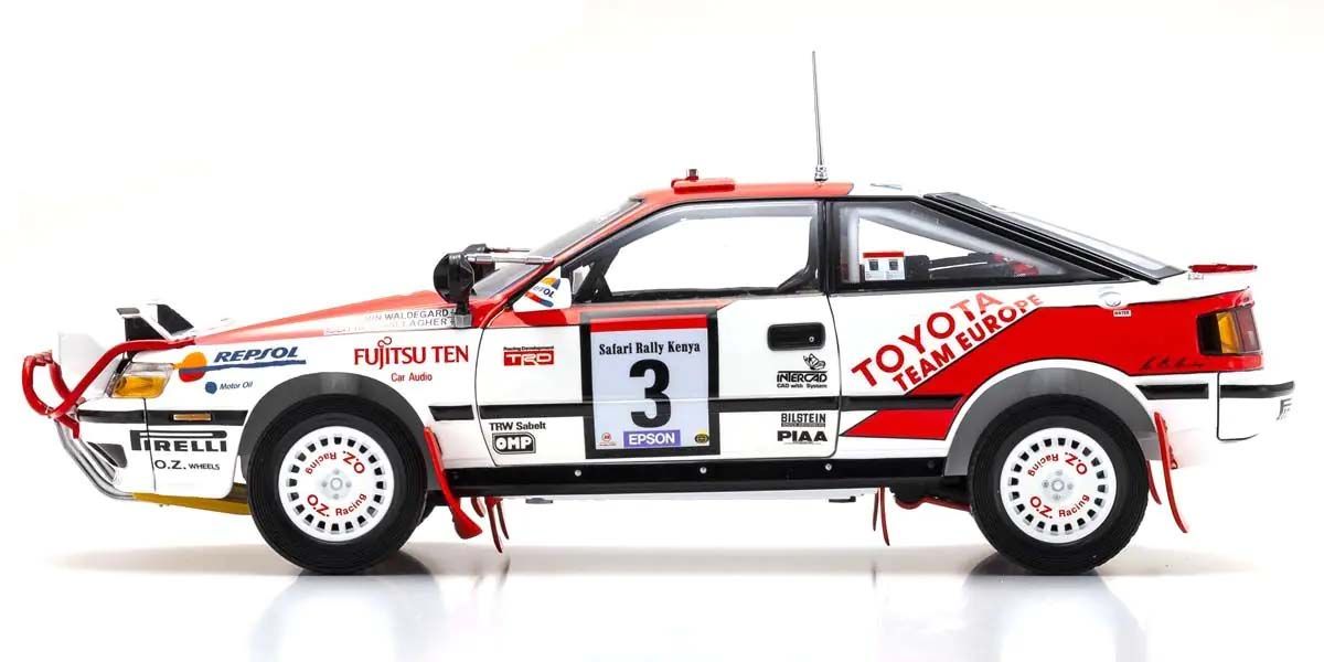 Bočni pogled Toyota Celica GT-Four B.Waldegard Winner Safari 1990
