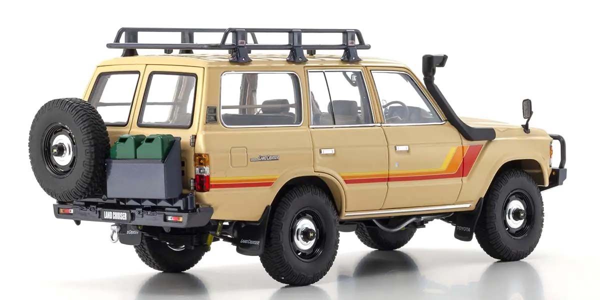 Toyota Land Cruiser 60 1980 Beige - bočni pogled