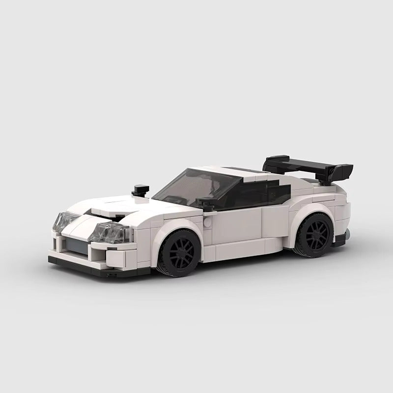 Toyota Supra MK4 White - Side View