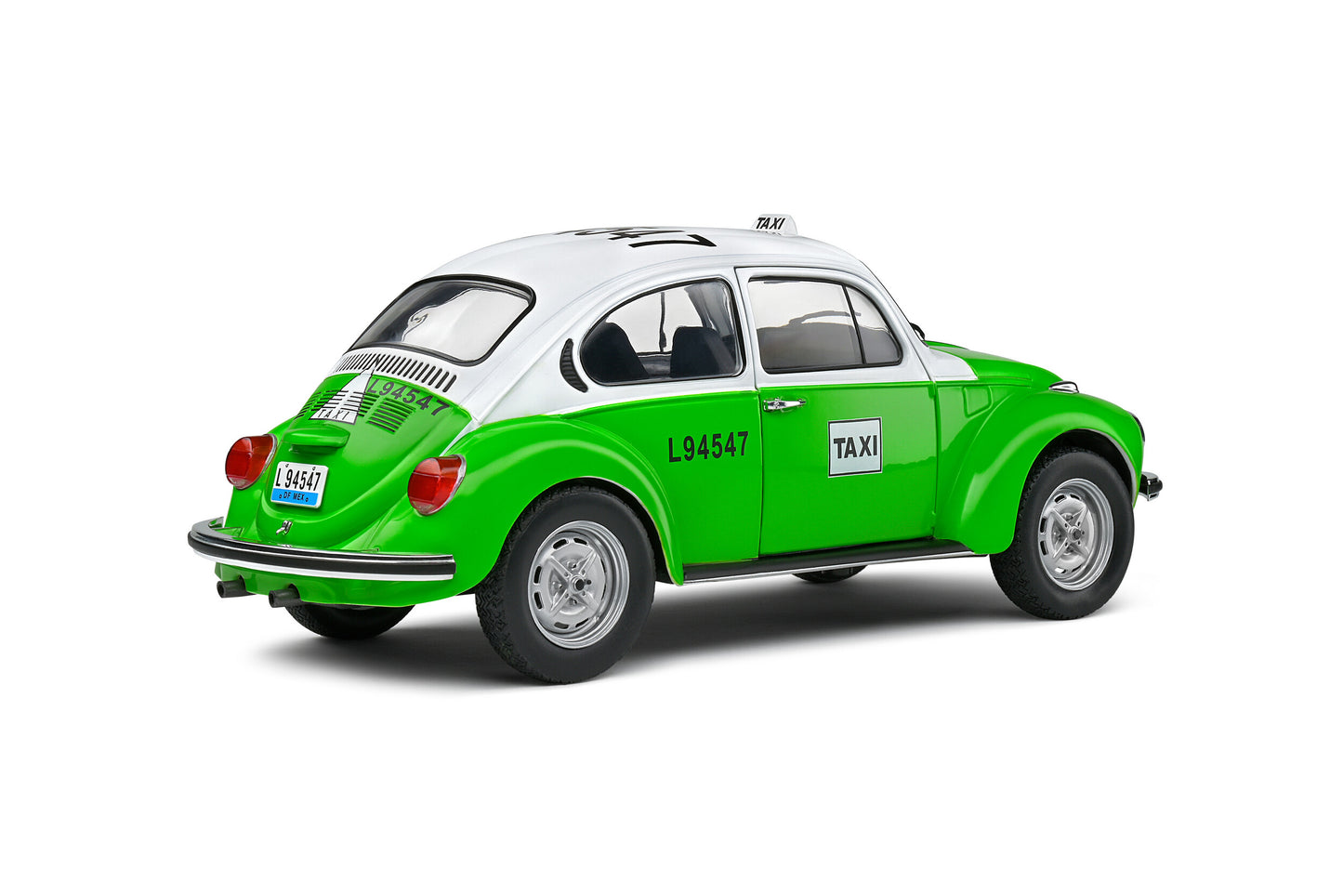 Volkswagen Beetle 1303 Mexican Taxi 1974 – Die‑Cast Solido