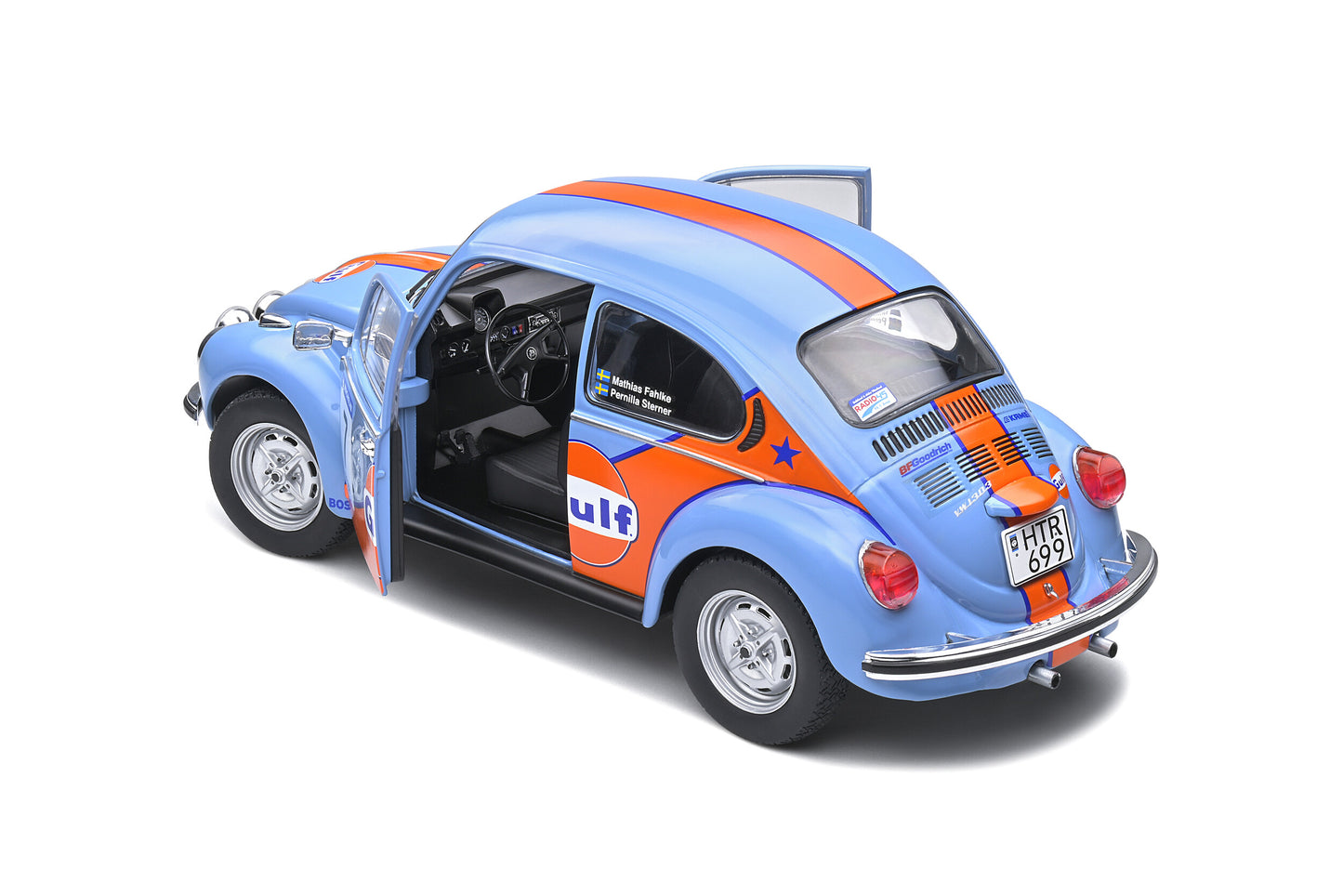 Volkswagen Beetle 1303 Rallye Colds Balls 2019 – #7 Fahlke/Sterner – Die‑Cast Solido