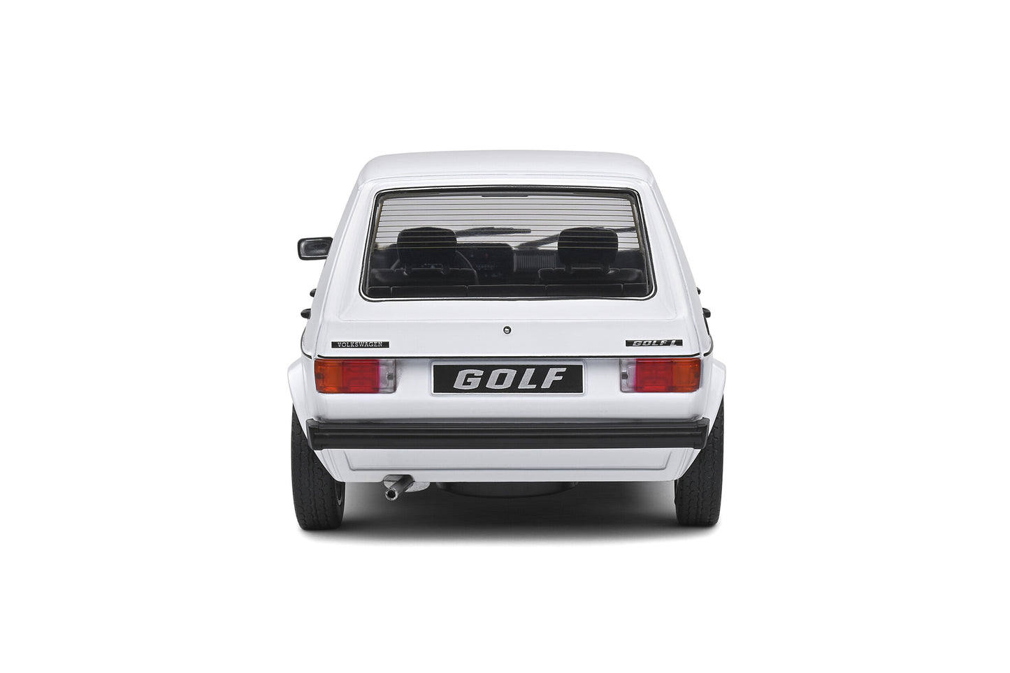 Volkswagen Golf L White Custom 1983 – Die‑Cast Solido