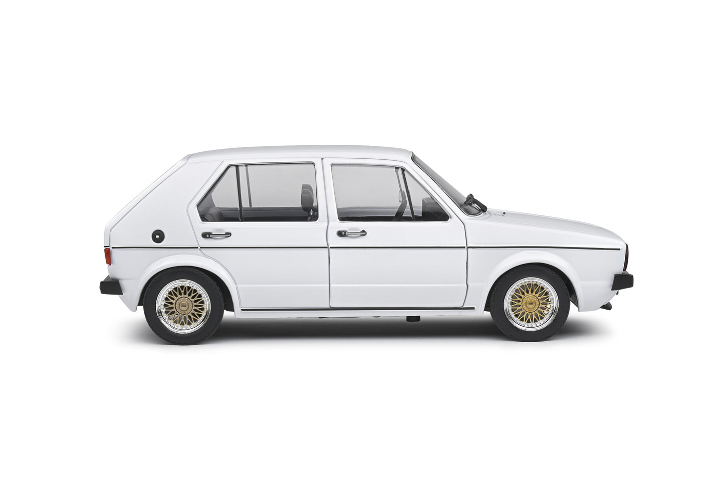 Volkswagen Golf L White Custom 1983 – Die‑Cast Solido