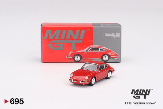 Porsche 901 – 1963 – Signal Red – 1:64 – Mini GT