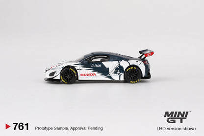 Honda NSX GT3 EVO – AlphaTauri Yuki Tsunoda 2023 Red Bull Nürburgring – MiniGT