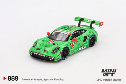 Porsche 911 GT3 R #77 AO Racing 2024 Daytona 1:64 Mini GT