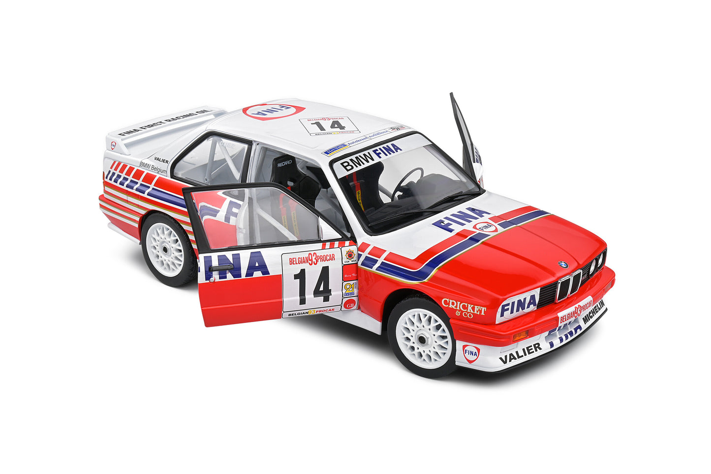 BMW E30 M3 – Belgium Procar – 1993 – #14 Duez – 1:18 – Solido