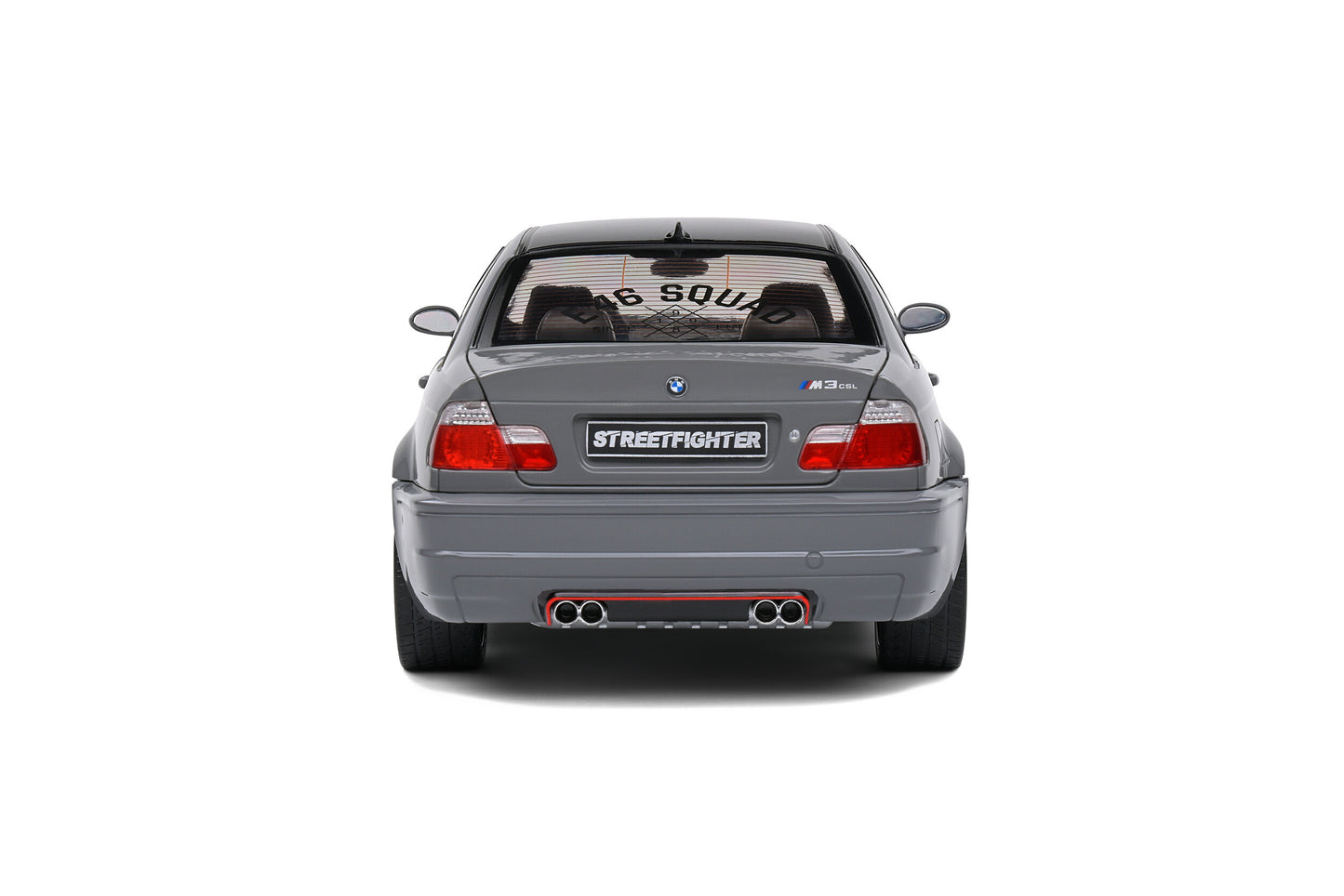 BMW E46 M3 Coupe Streetfighter – 2000 – Nardo Grey – 1:18 – Solido