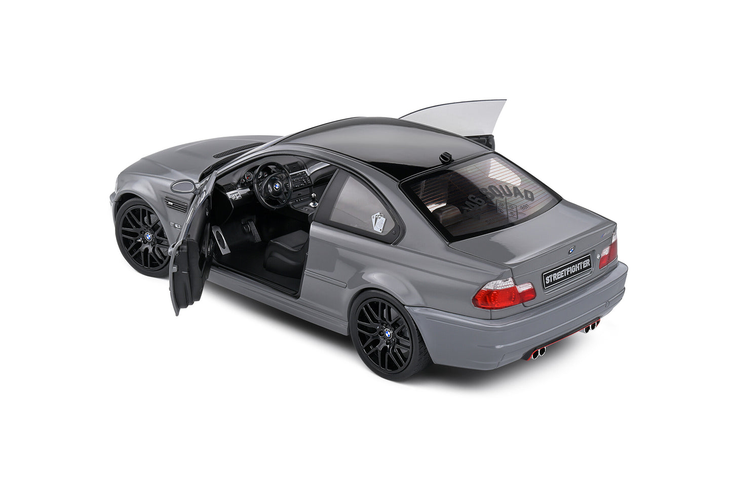 BMW E46 M3 Coupe Streetfighter – 2000 – Nardo Grey – 1:18 – Solido