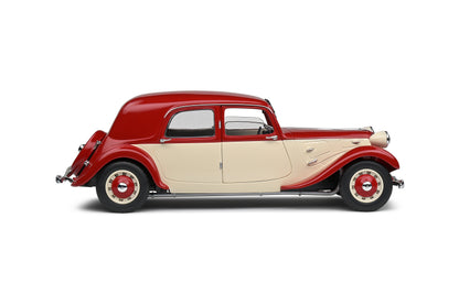 Citroën Traction 7 1937 Red / Cream – Die‑Cast Solido