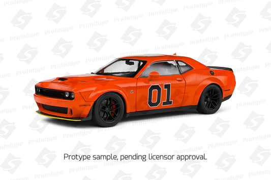 Dodge Challenger R/T Scat Pack Widebody – Hazzard Tribute – 2023 – 1:18 – Solido