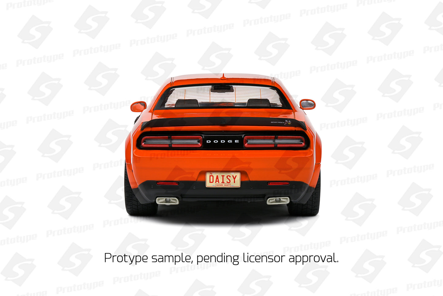 Dodge Challenger R/T Scat Pack Widebody – Hazzard Tribute – 2023 – 1:18 – Solido