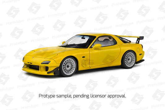 Mazda RX-7 FD3RS Streetfighters – 1999 – Yellow – 1:18 – Solido