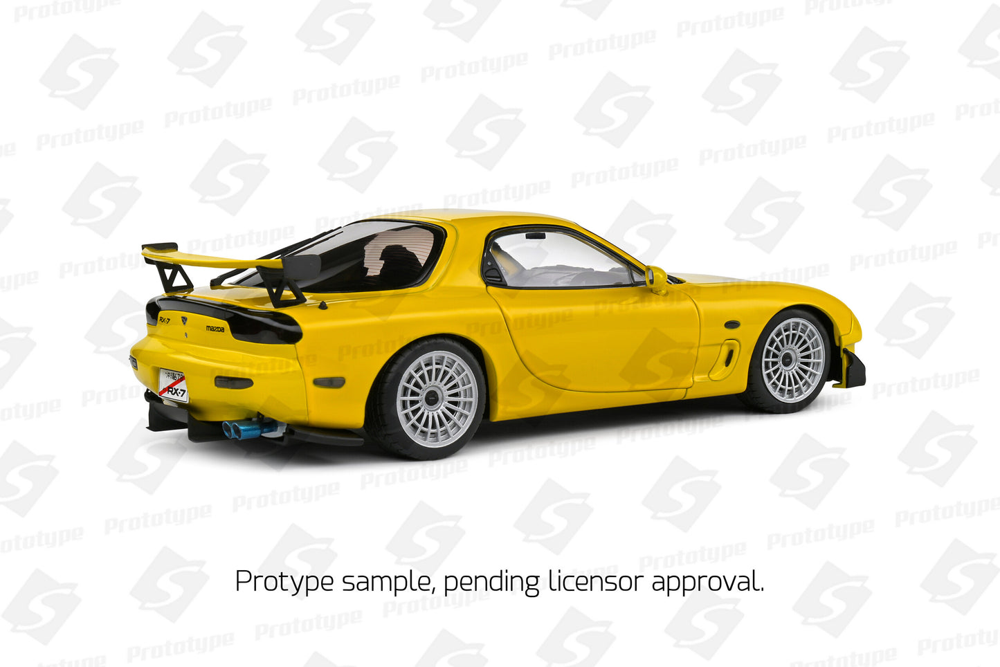 Mazda RX-7 FD3RS Streetfighters – 1999 – Yellow – 1:18 – Solido