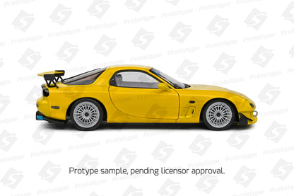 Mazda RX-7 FD3RS Streetfighters – 1999 – Yellow – 1:18 – Solido