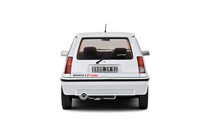 Renault 5 GT Turbo MK2 – 1989 – Givre Nacré – 1:18 – Solido