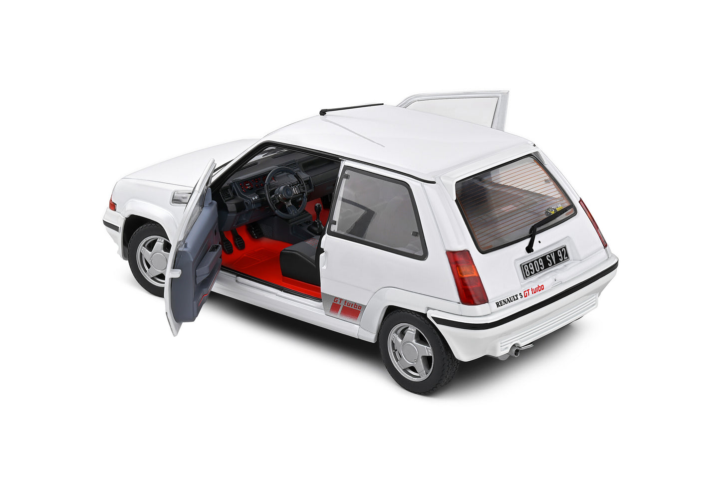 Renault 5 GT Turbo MK2 – 1989 – Givre Nacré – 1:18 – Solido