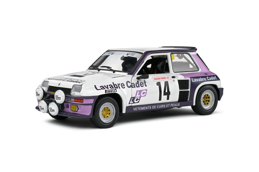 Renault 5 Turbo – Rallye Lyon Charbonnière – 1983 – #14 Auriol/Nouaille