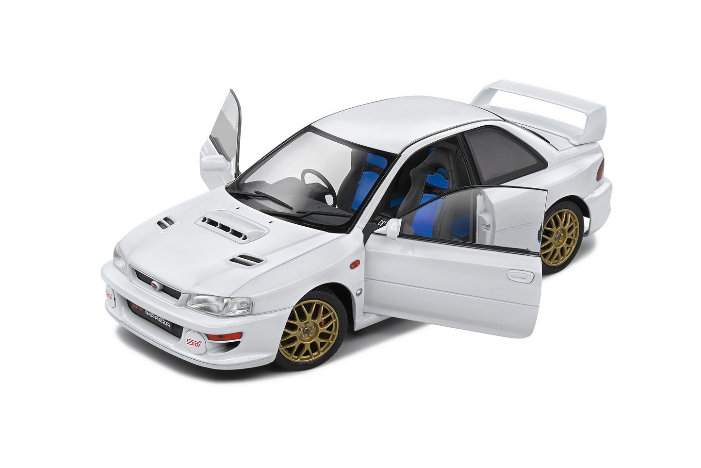 Subaru Impreza 22B – 1998 – Pure White – 1:18 – Solido