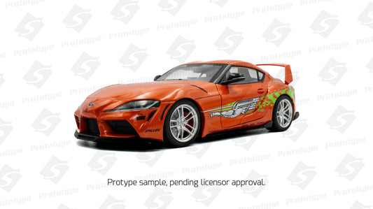 Toyota GR Supra Tribute – 2024 – Orange – 1:18 – Solido