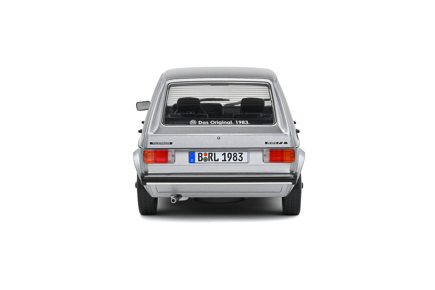 Volkswagen Golf L Gris Metal 1983 – Die‑Cast Solido