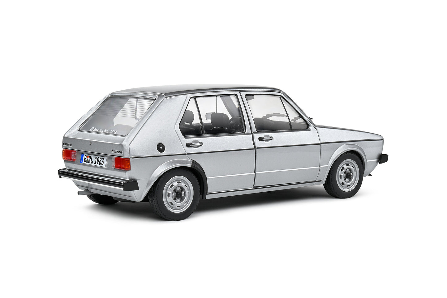 Volkswagen Golf L Gris Metal 1983 – Die‑Cast Solido