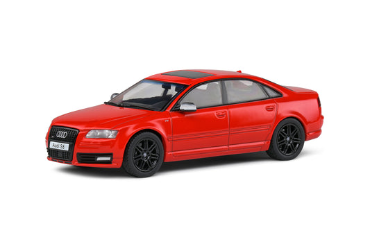 Audi S8 (D3) – 2010 – Crvena sa crnom linijom – 1:43 – Solido