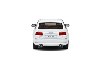 Audi S8 (D3) White 2010 1:43 Solido