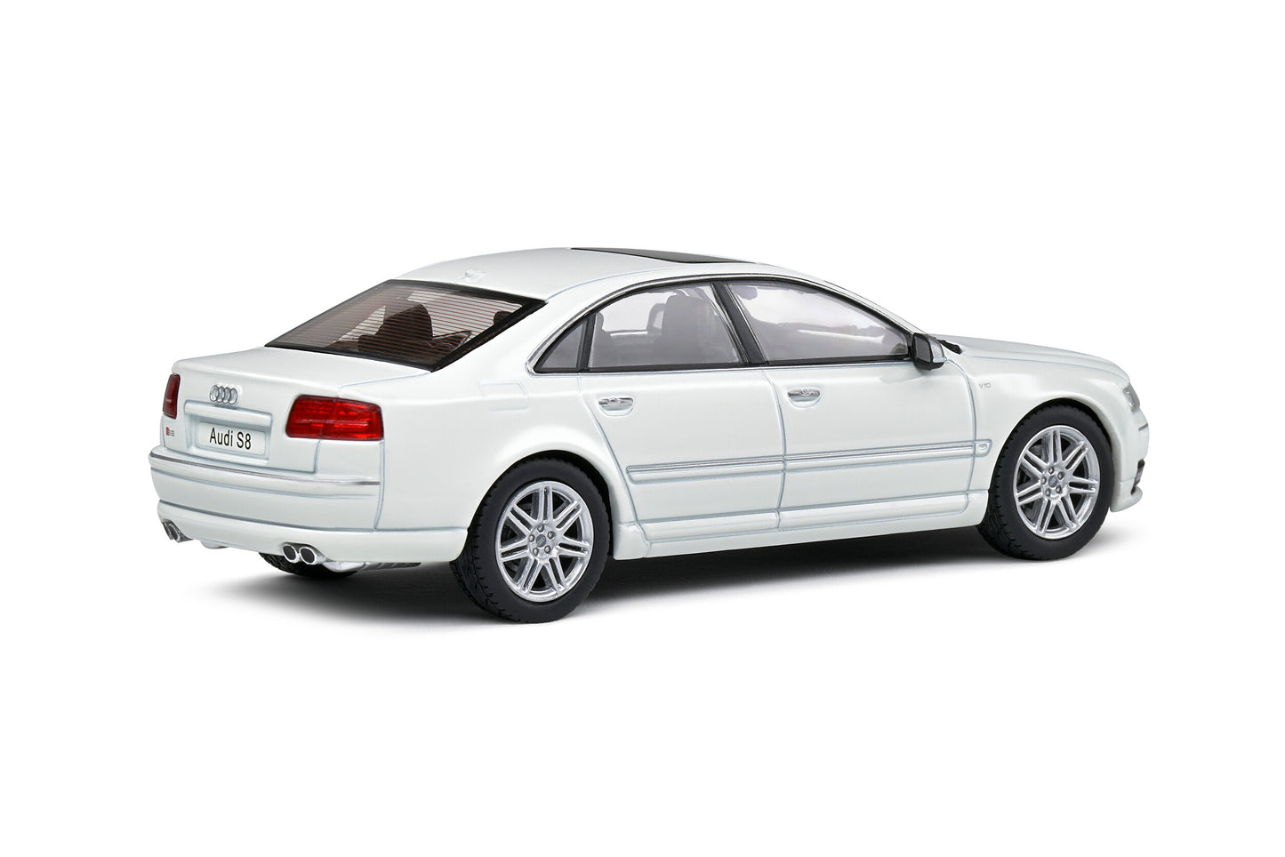Audi S8 (D3) White 2010 1:43 Solido