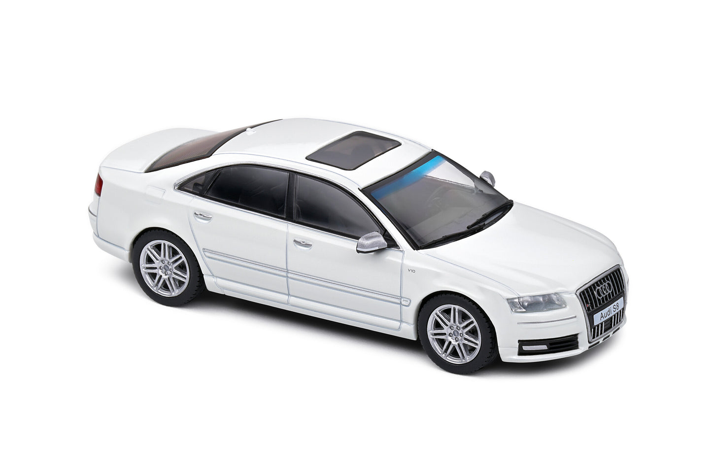Audi S8 (D3) White 2010 1:43 Solido