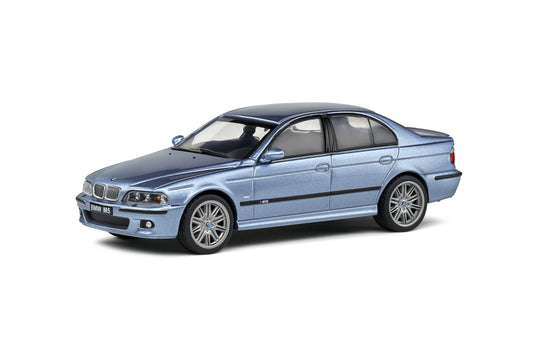 BMW M5 E39 – 2000 – Silver Water Blue – 1:43 – Solido