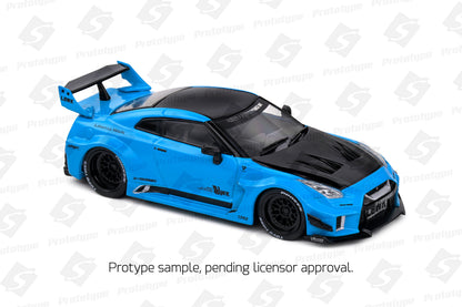 Nissan GT-R R35 LBWK Silhouette – 2019 – Miami Blue – 1:43 – Solido