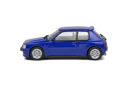 Peugeot 205 Dimma Blue Metallic 1989 1:43 Solido
