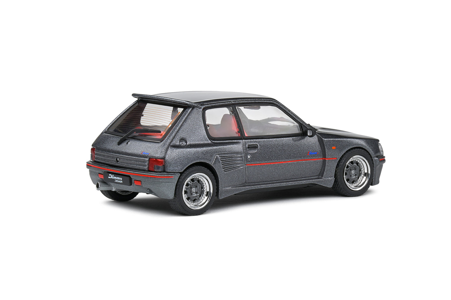 Peugeot 205 Dimma Grey Metallic 1989 1:43 Solido