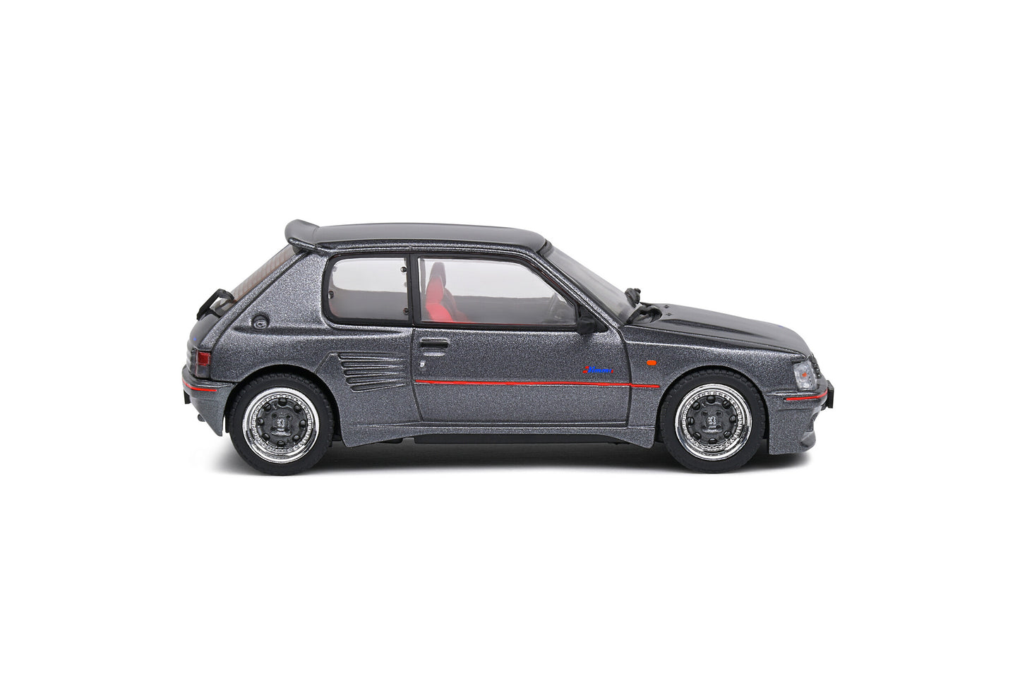 Peugeot 205 Dimma Grey Metallic 1989 1:43 Solido