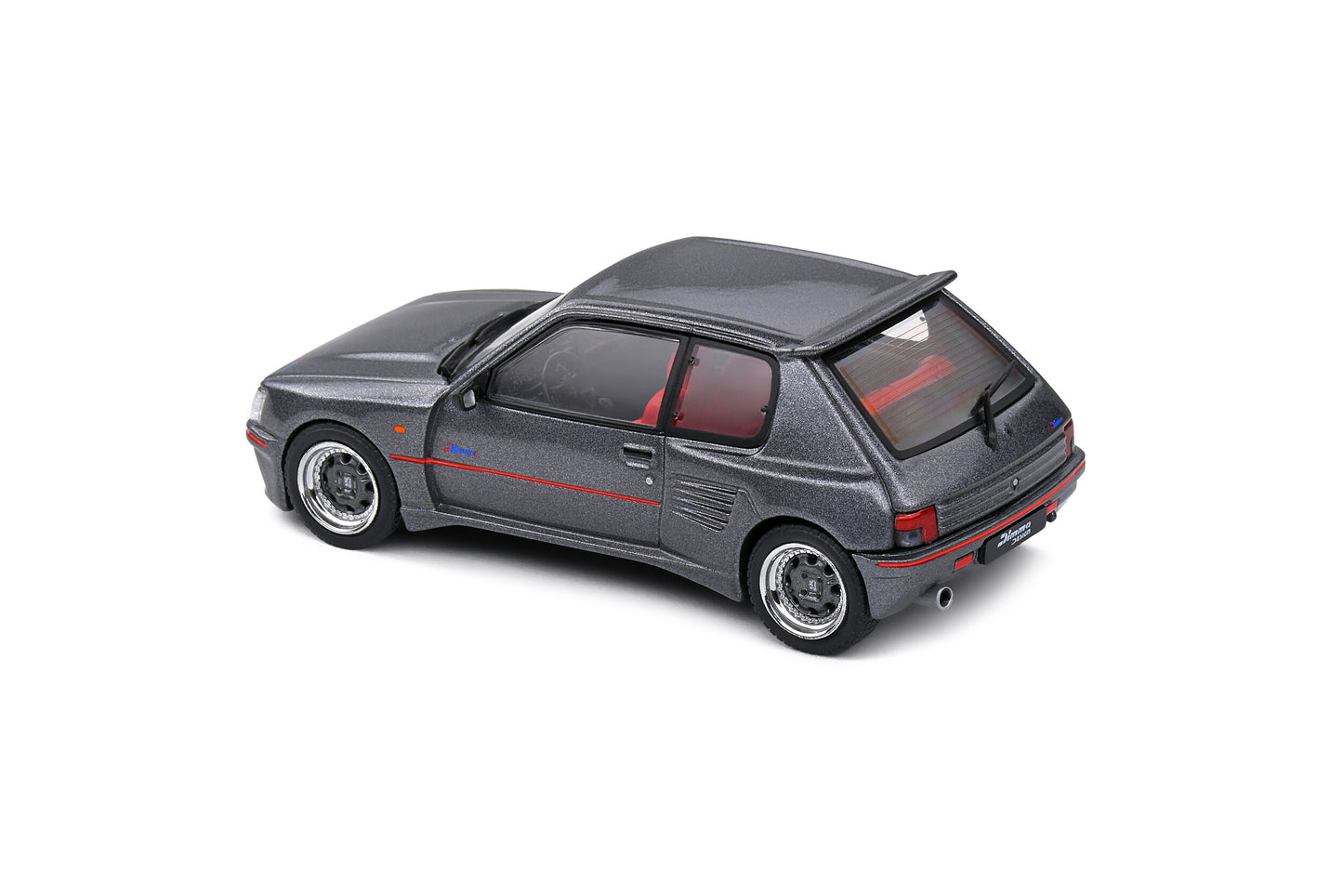 Peugeot 205 Dimma Grey Metallic 1989 1:43 Solido