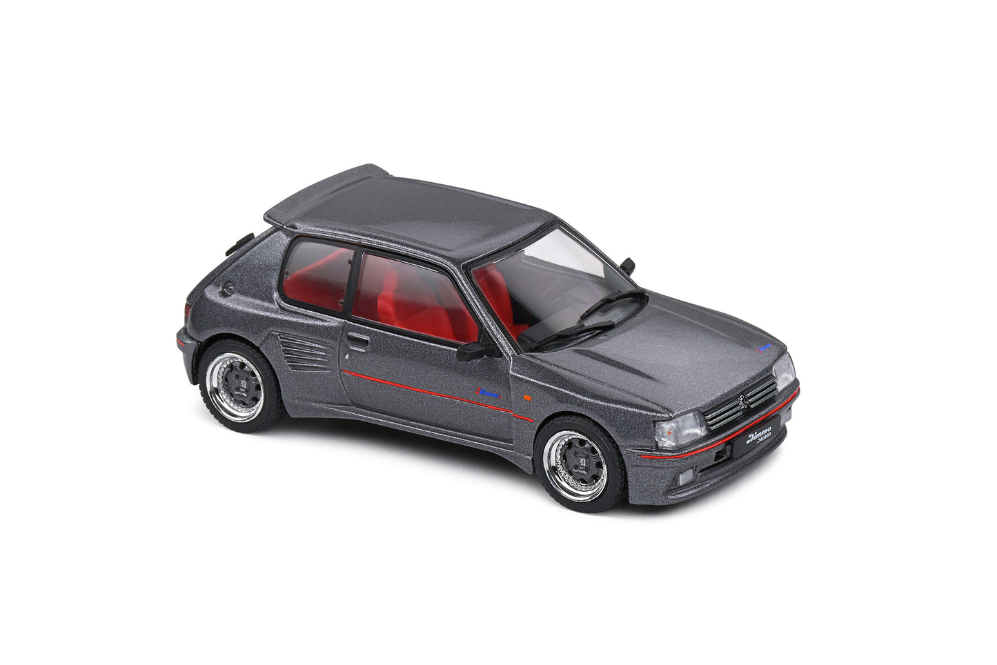 Peugeot 205 Dimma Grey Metallic 1989 1:43 Solido