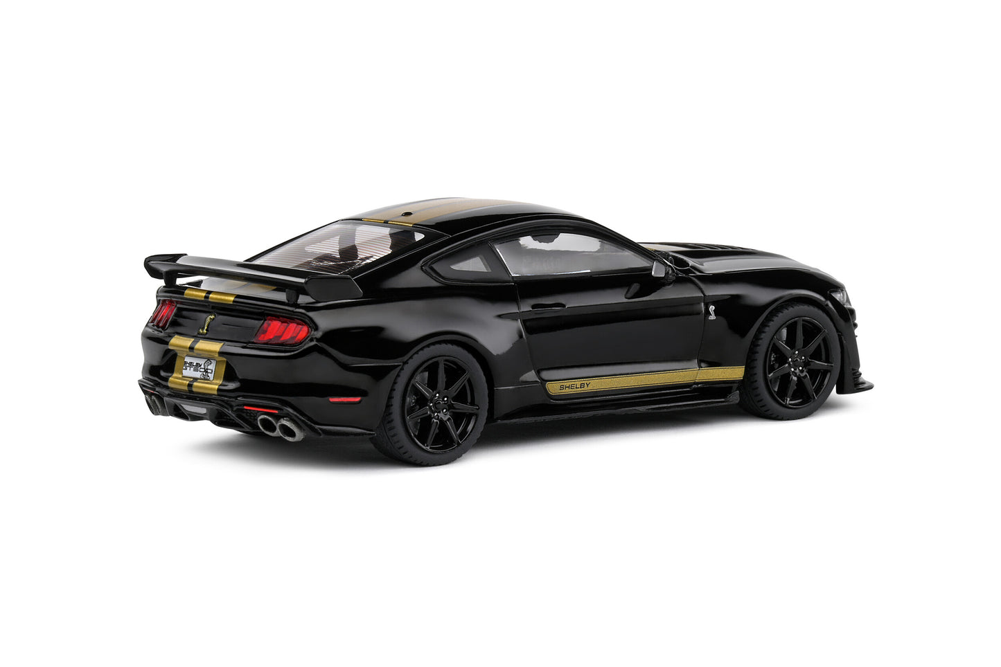 Shelby Mustang GT500 – 2020 – Crna sa zlatnim prugama – 1:43 – Solido