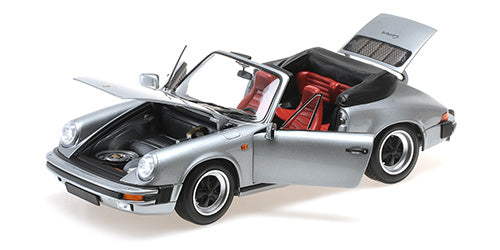 PORSCHE 911 CARRERA 3.2 CABRIOLET – 1983 – GREY METALLIC