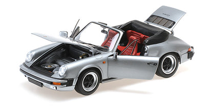 PORSCHE 911 CARRERA 3.2 CABRIOLET – 1983 – GREY METALLIC