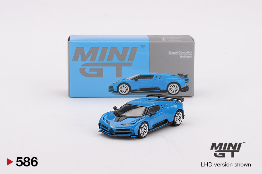 Bugatti Centodieci Blu Bugatti – MiniGT