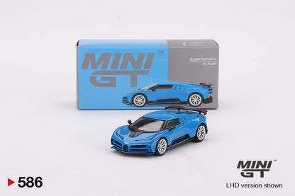 Bugatti Centodieci Blu Bugatti – MiniGT