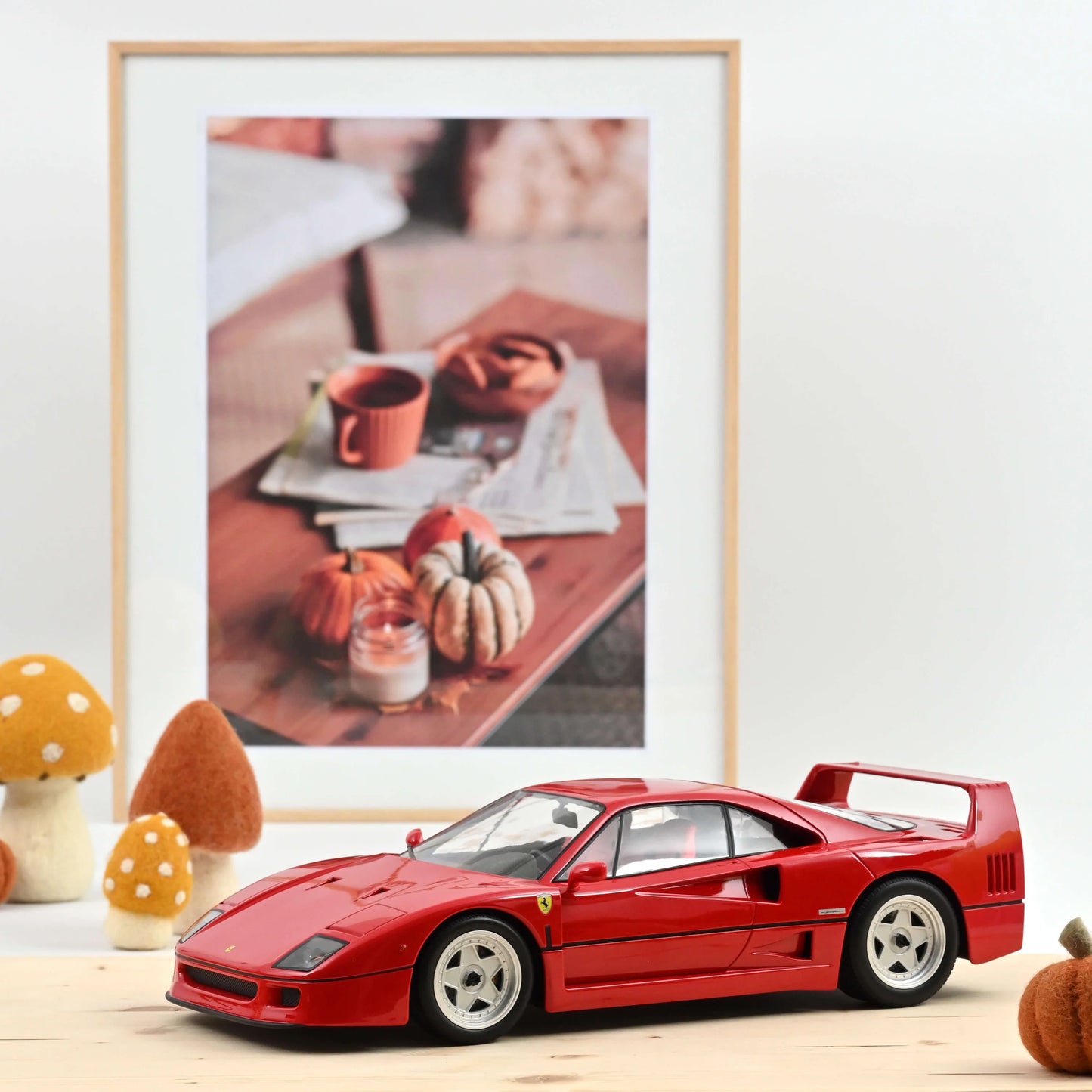 Ferrari F40 1987 – Red – Norev