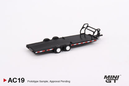 Car Hauler Trailer – Black – MiniGT