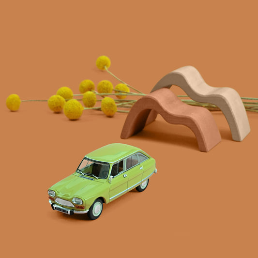 Citroën Ami 8 Club 1970 Calabre Yellow – Norev