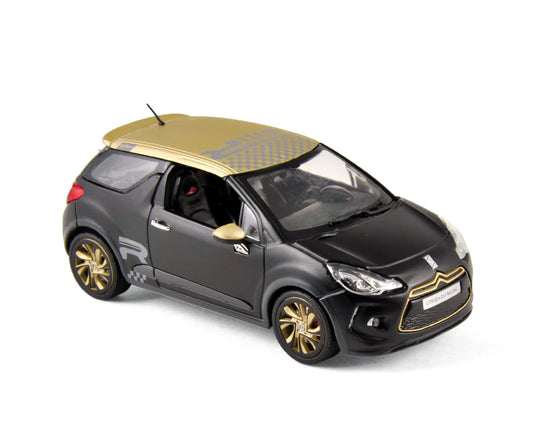 Citroën DS3 Racing 2013 Black Matt & Gold – Norev